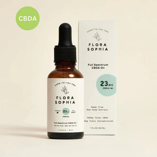 LIMITED SPECIAL! 23mg Full Spectrum CBDA Tincture (40% Off Subscription)